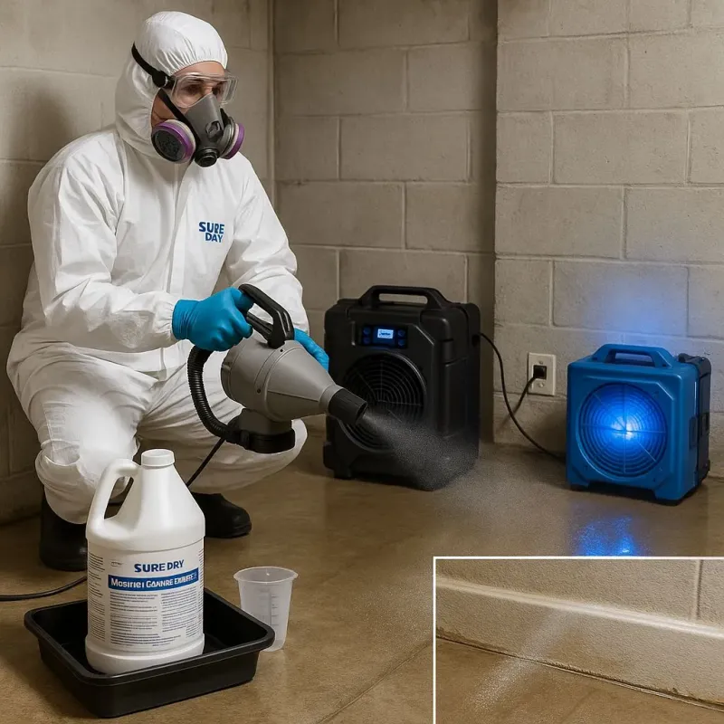 Sanitization and Odor Removal process in White Haven, PA