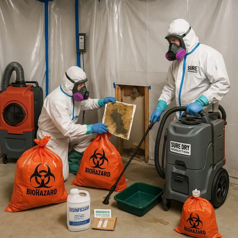 Contaminated Water Handling Protocols process in White Haven, PA